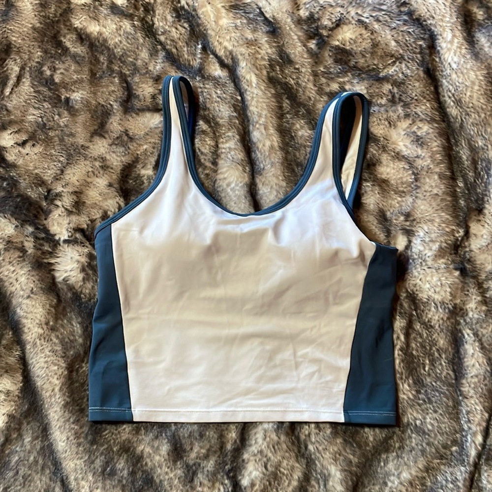 Ziya soft padded cup cropped tank